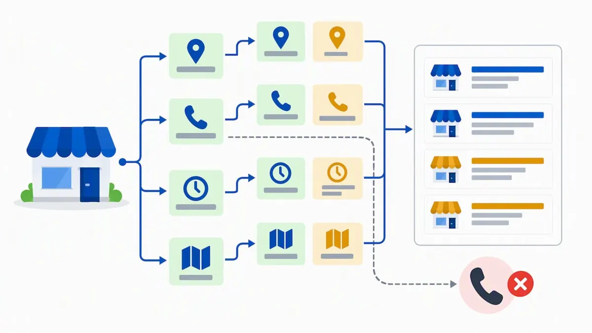 Conflicting business data causing customer errors
