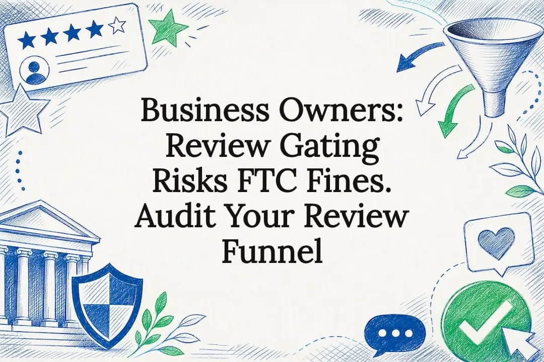 Decorative review compliance title card