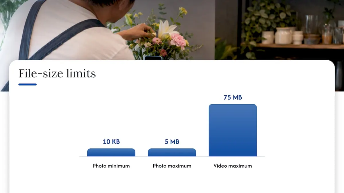 Google photo and video requirements comparison
