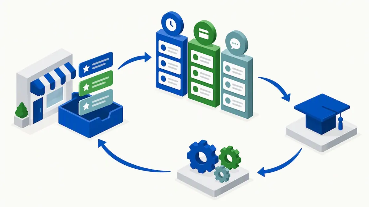 Review complaint themes feeding operational improvements