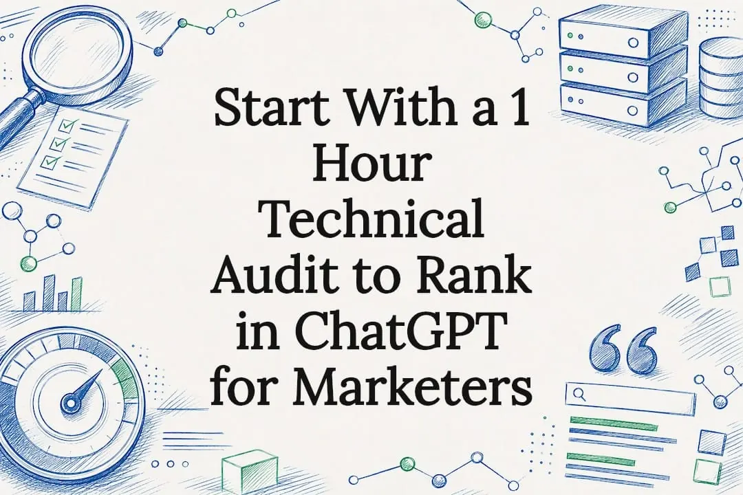 Technical audit title card illustration